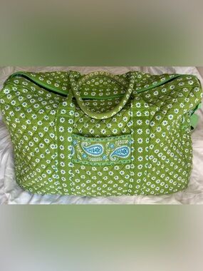 Vera Bradley retired vintage  weekender travel bag